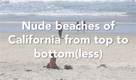 nude beaches in los angeles|Nude Beaches in California (The Complete List)